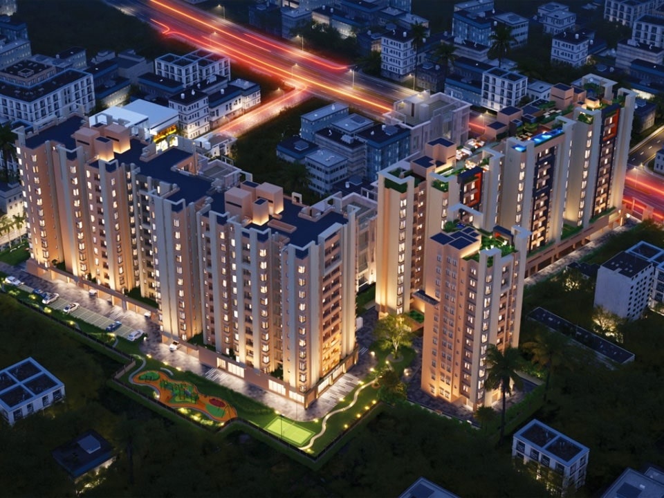 2,3,4 Bhk Flats In Madhyamgram